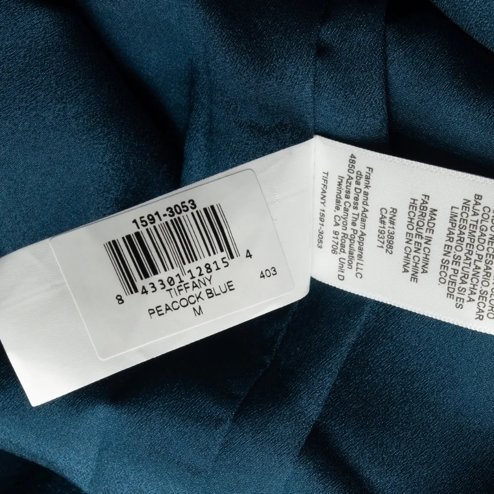 Dress The Population Tiffany One Shoulder Midi Dress - Image 9