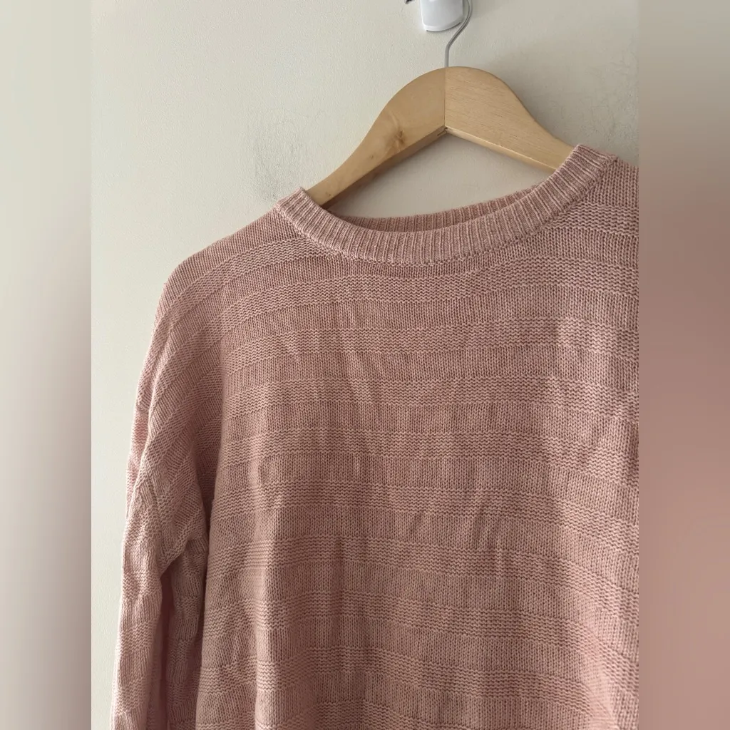 Garage Light Pink Knit Sweater - Image 3