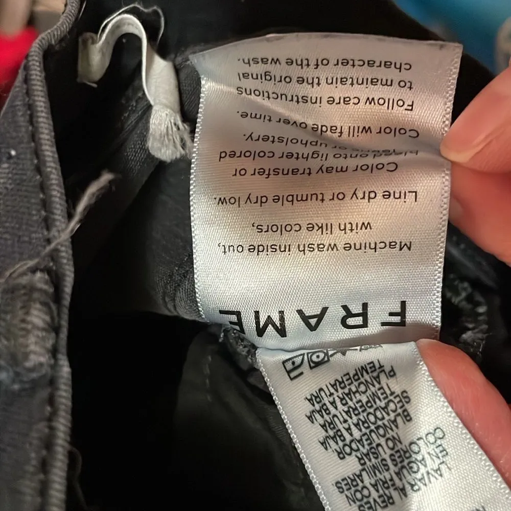 Frame Le Skinny De Jeanne Indigo Jeans - Image 8