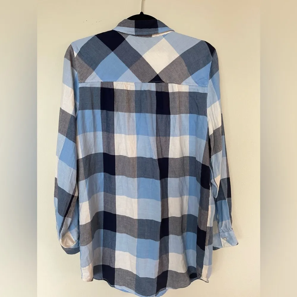 Aerie Button Down Shirt Dress | Size L | EUC | Soft and Comfy - Image 3