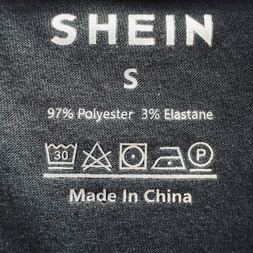 SHEIN Black and Gray Short Sleeve Tees Bundle - Image 7