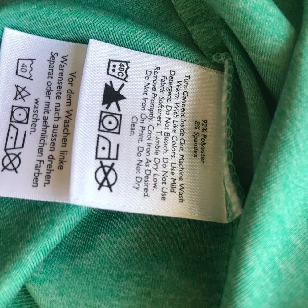 Eddie Bauer Green Short Sleeve Athletic Shirt Women's Size Small - Image 7