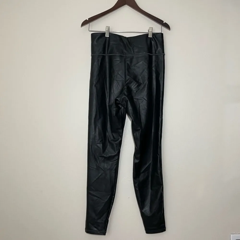 Athleta All Over Gleam Faux Leather Leggings - Image 3