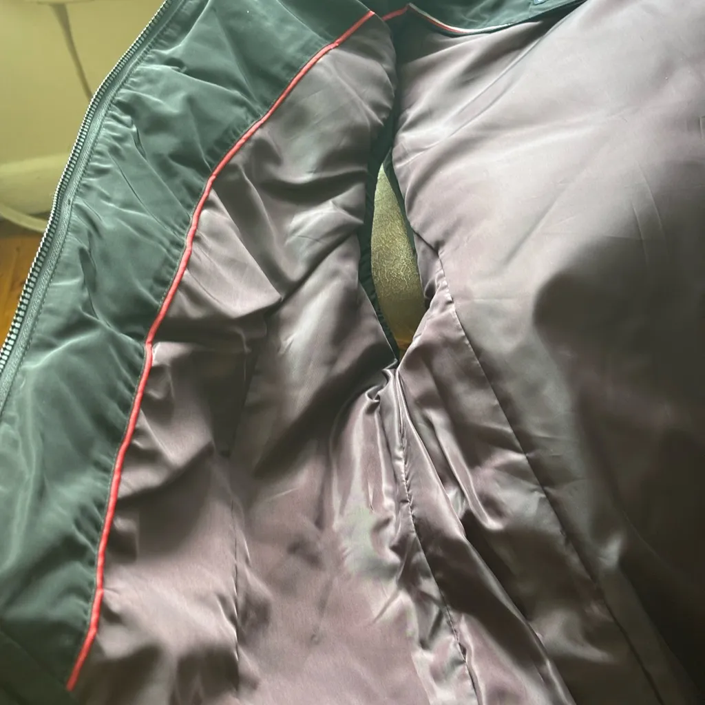 Tommy Hilfiger Black Quilted Vest Jacket Size M - Image 11