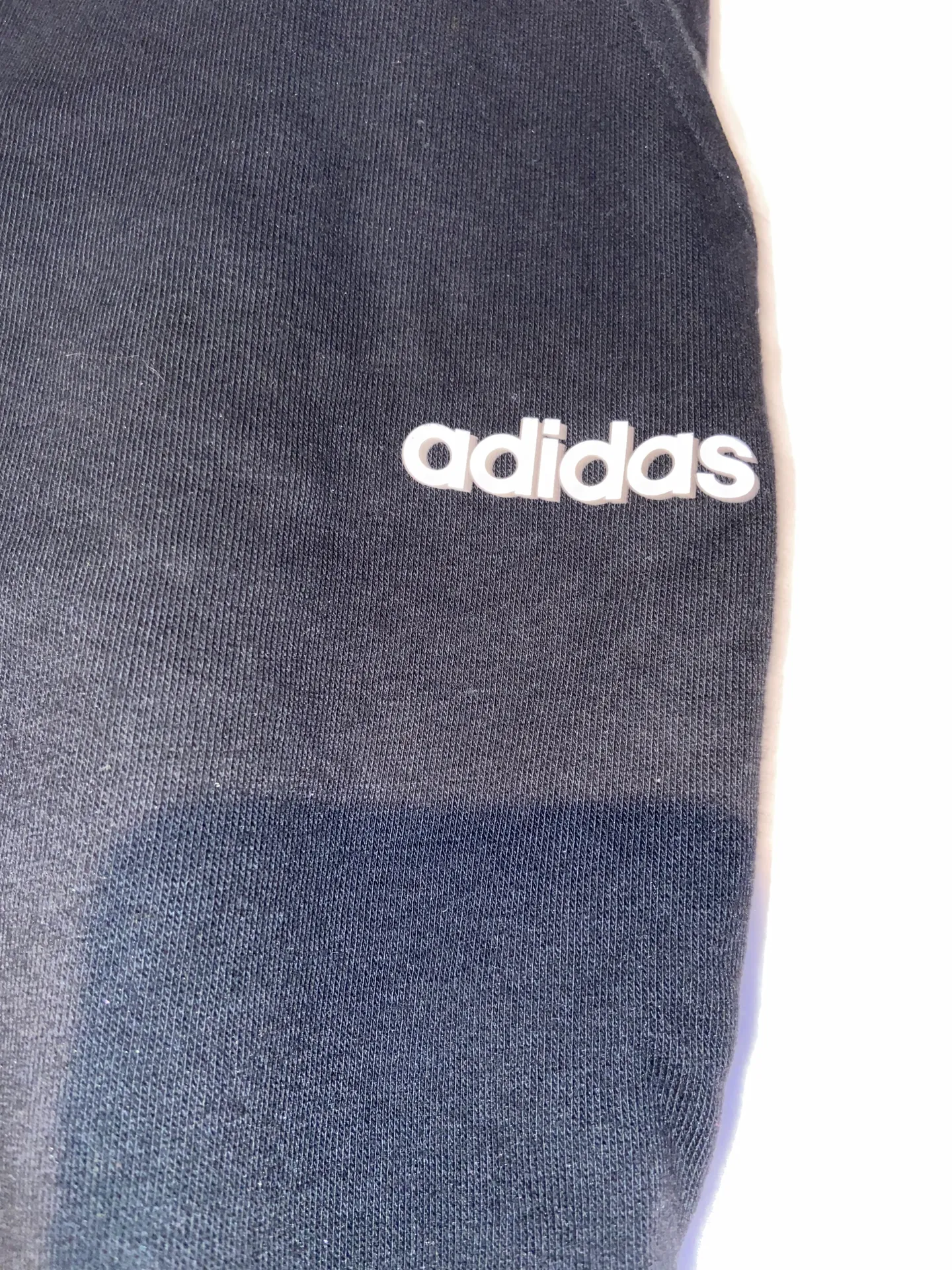 Adidas Black Jogger Sweatpants - Image 2