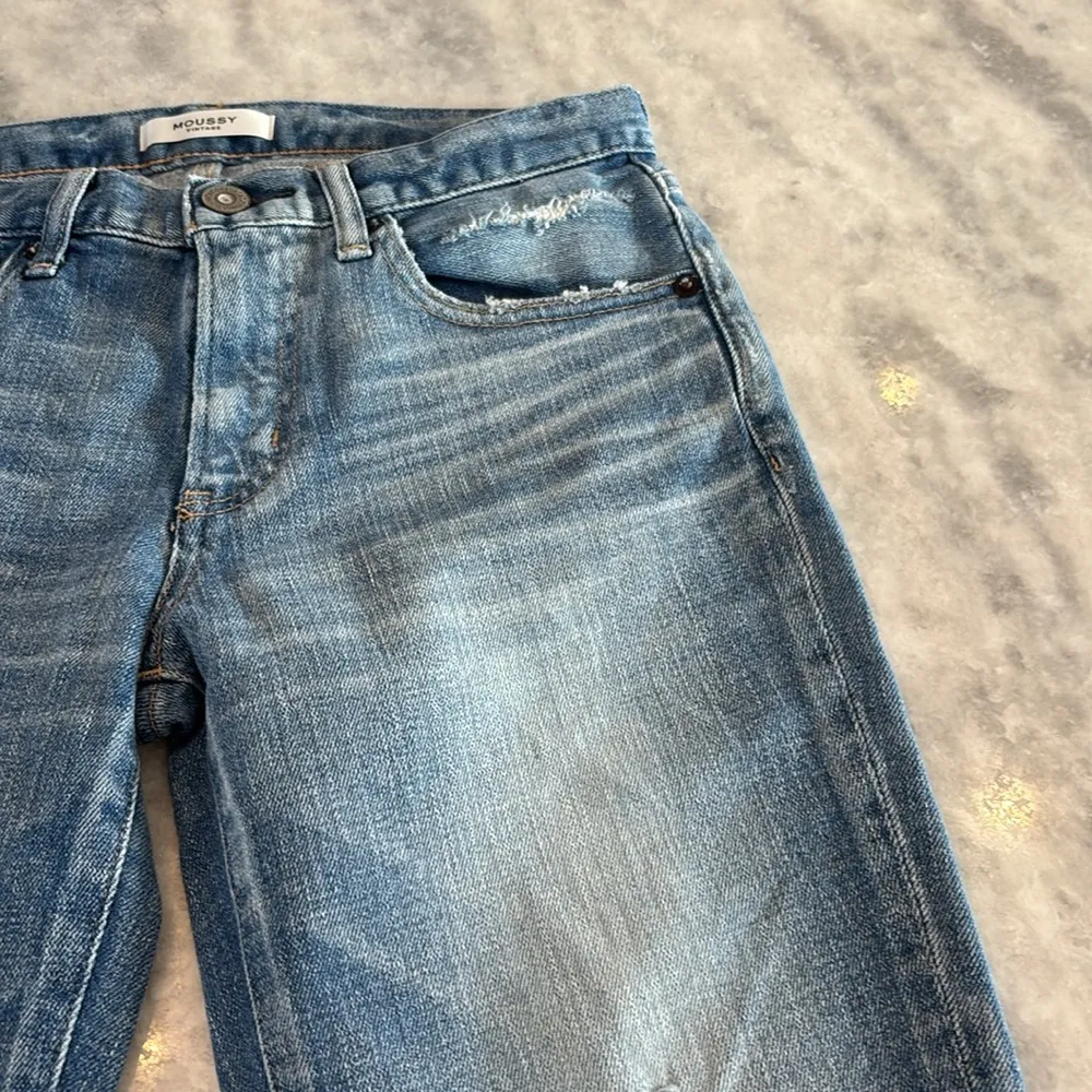 Moussy Vinyage Howa Jeans Blue Size 27 - Image 3