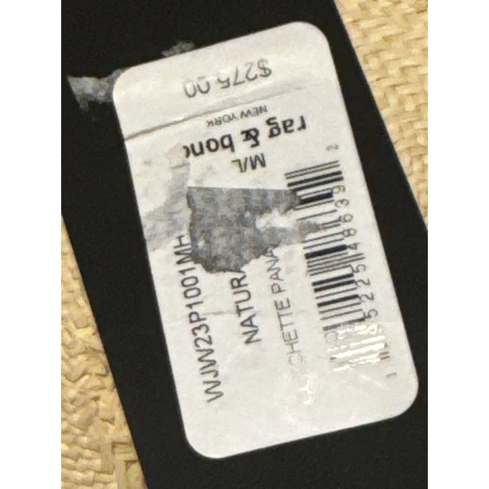 Brand New Rag and Bone Women's M/L Natural Woven Panama Hat Fedora $275 Tan - Image 5