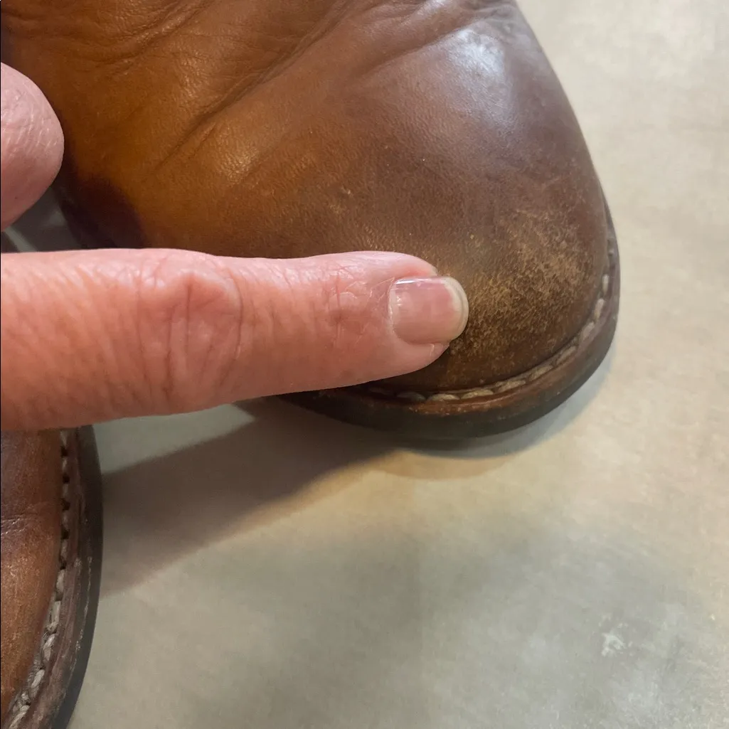 Women’s Thursday I everyday Tan Leather Boots. 8 - Image 12