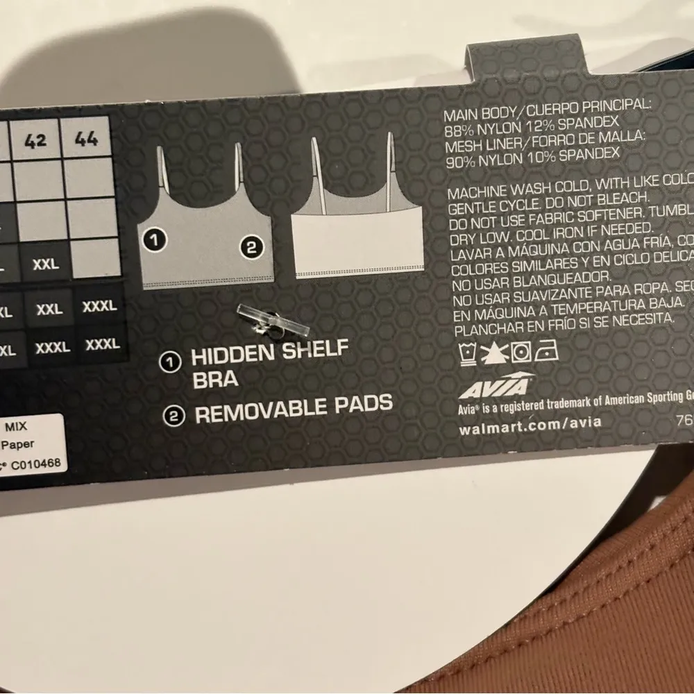 Avis padded sport bra size M - Image 8