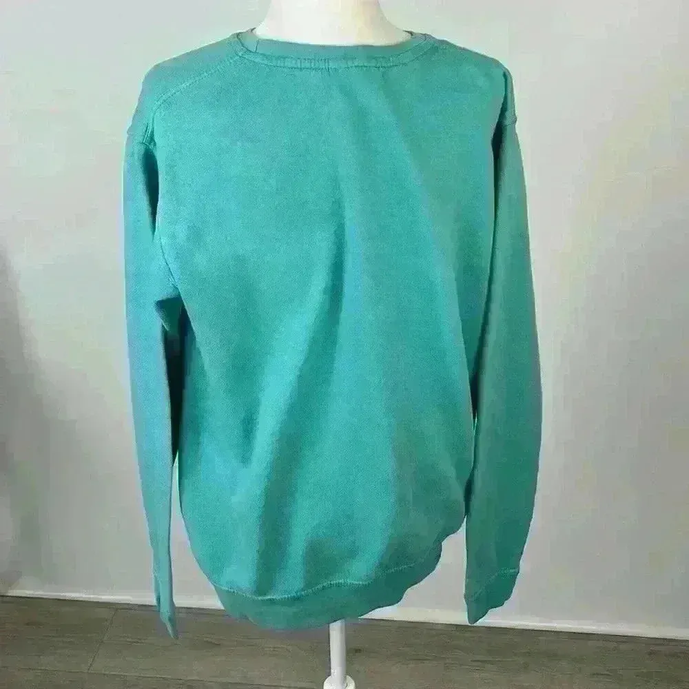 Pacific & Co Outer Banks NC Blue Crew Neck Sweatshirt Size M Size M - Image 4