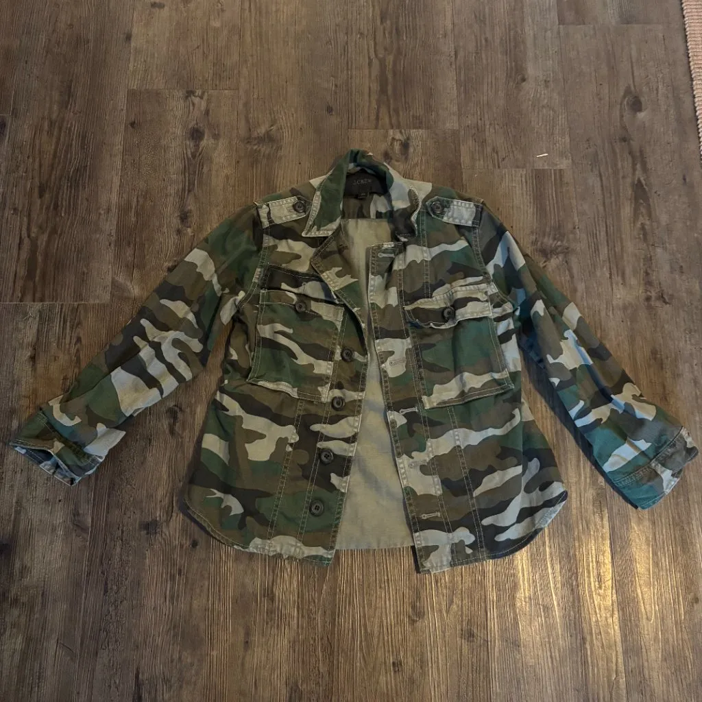 J. Crew Camo Utility Jacket - Image 4