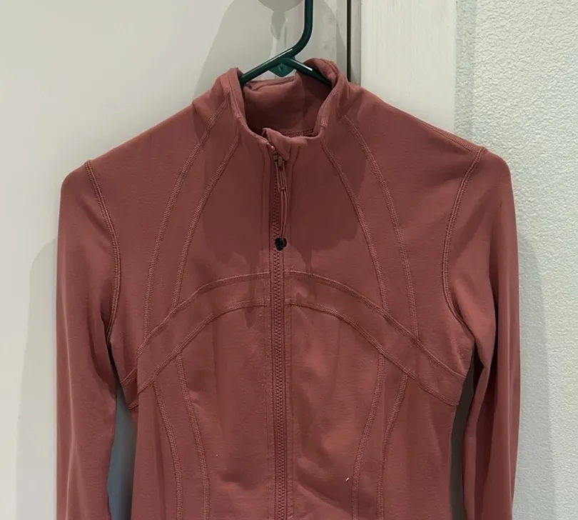 Lululemon  Define Jacket 6 Dusty Rose - Image 2