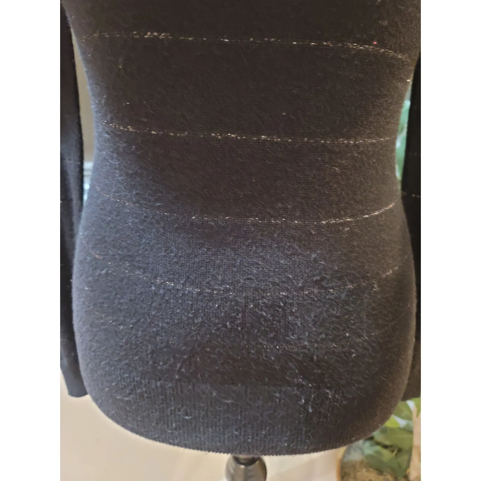 XOXO Turtleneck Sweater Women's Small Black Long Sleeve Knit Pullover Stretch - Image 5