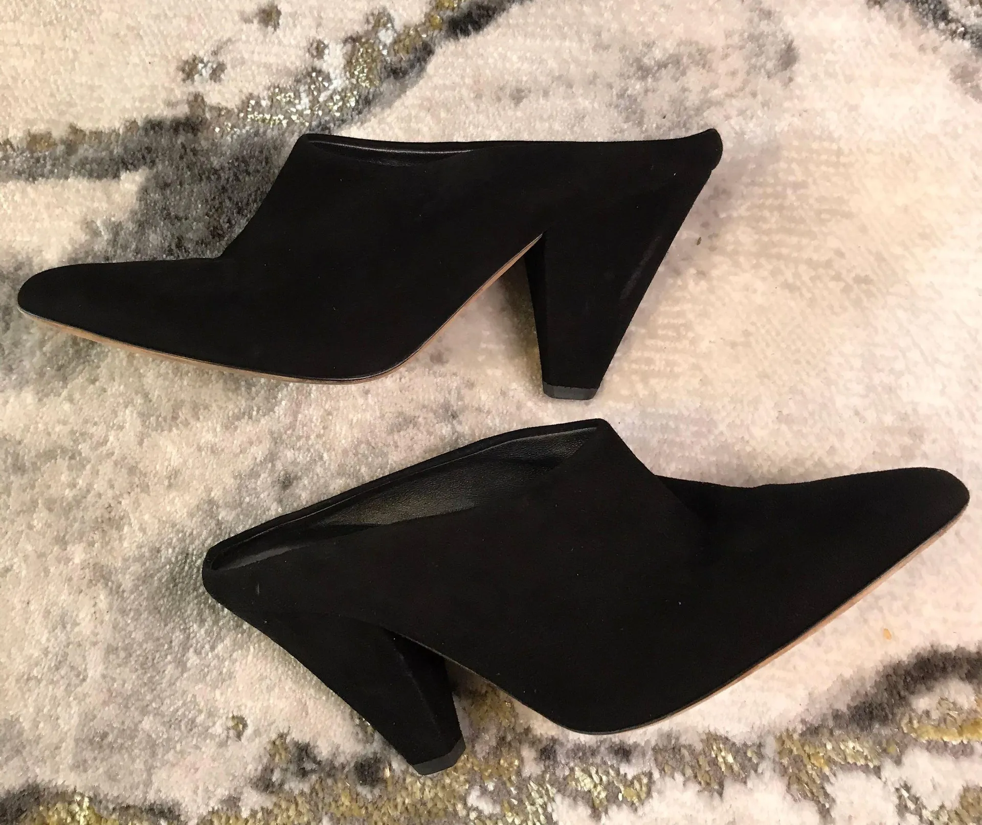 Vince Emberly Suede Mules - Image 4