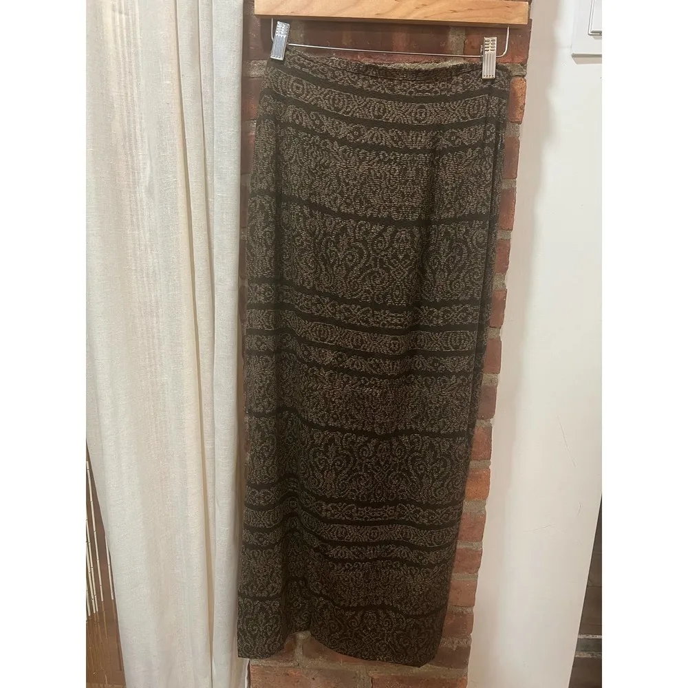 Jones New York Boho Vintage Wrap Skirt 6 - Image 3