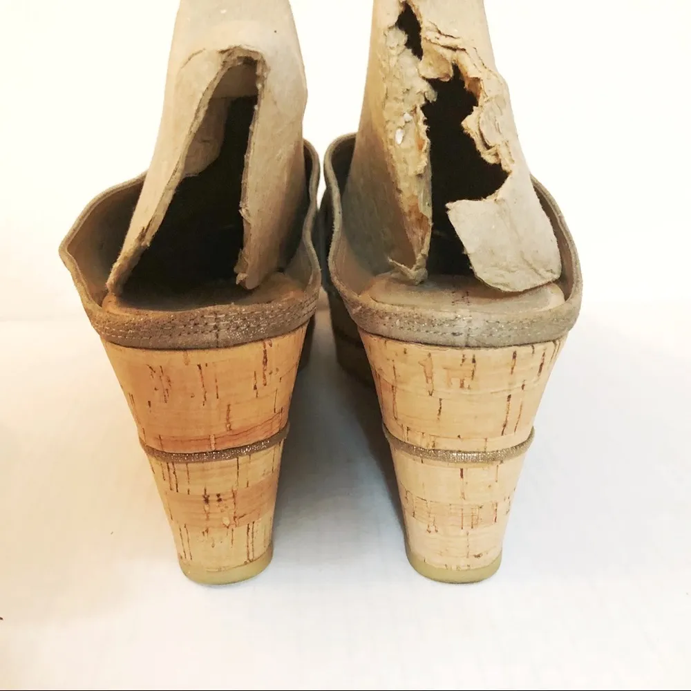 Donald Pliner Brown Dacota Wedge Platform Sandal - Image 7