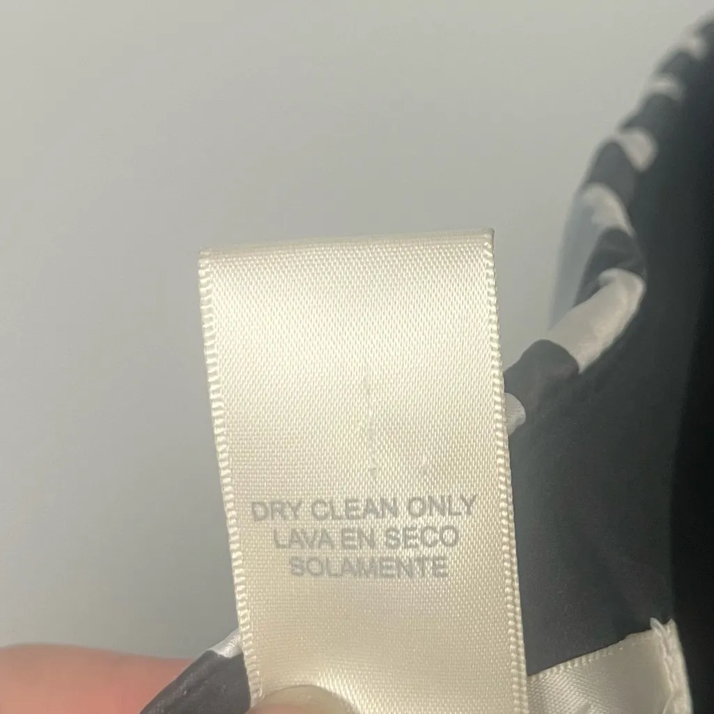 New 2010s Charlotte Russe Zebra Drop Waist strapless Dress size 13/14 - Image 8