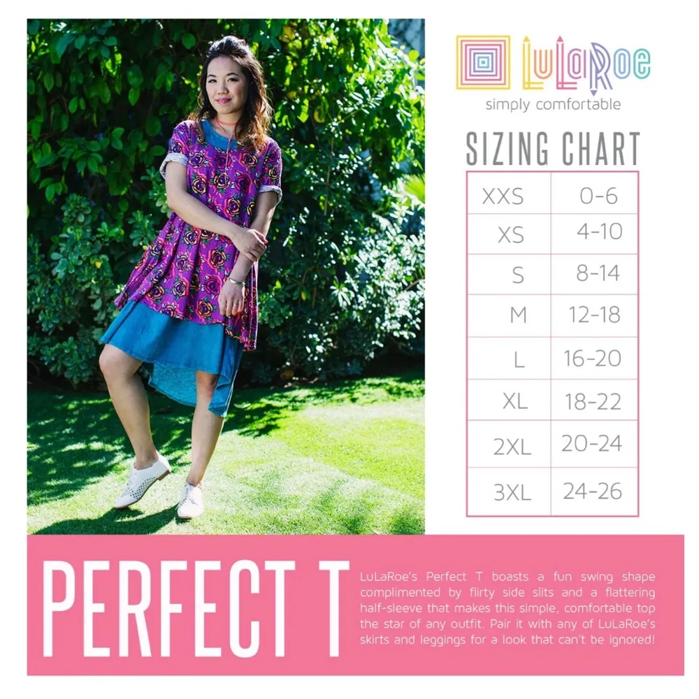 LulaRoe Dog print Perfect T Tshirt - Image 4