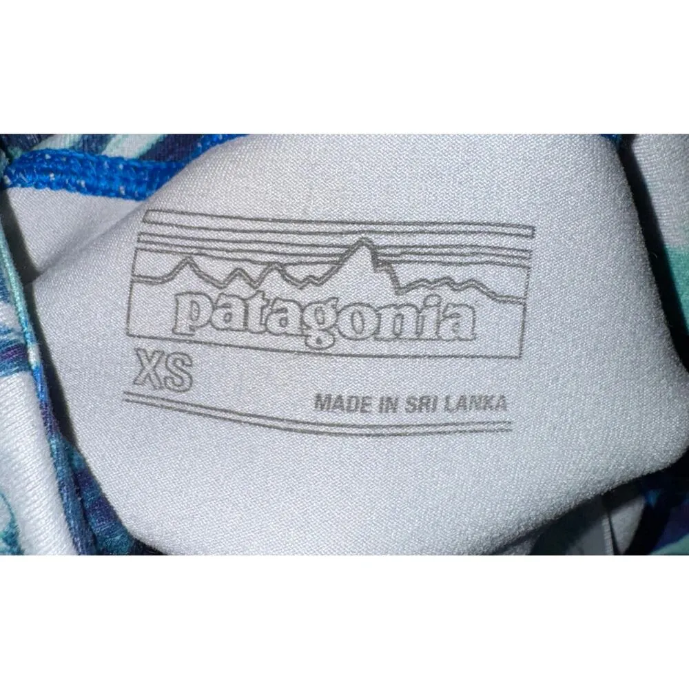 Patagonia Centered Tights Leggings Womens XS Marbled Workout Outdoors Cropped - Image 7