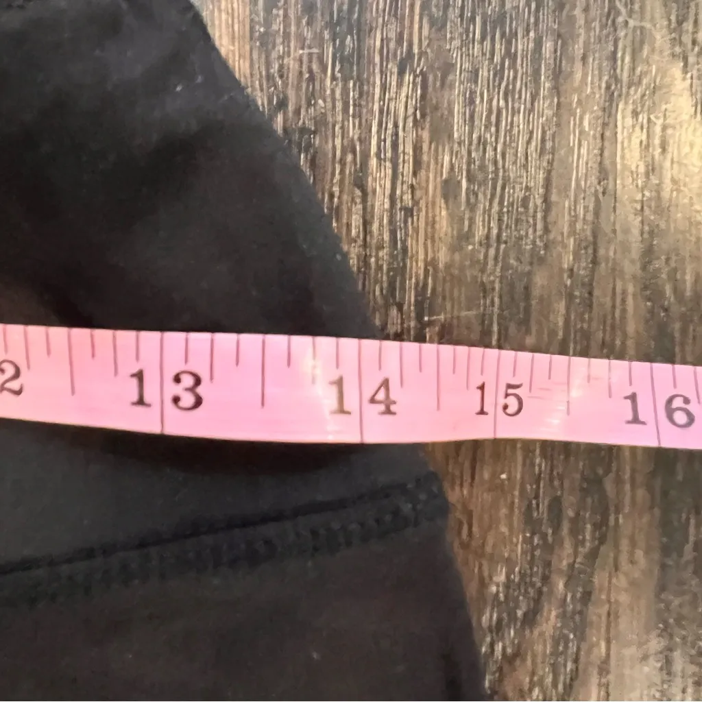 Elegant Black Boot Cut Pants Size M - Image 6