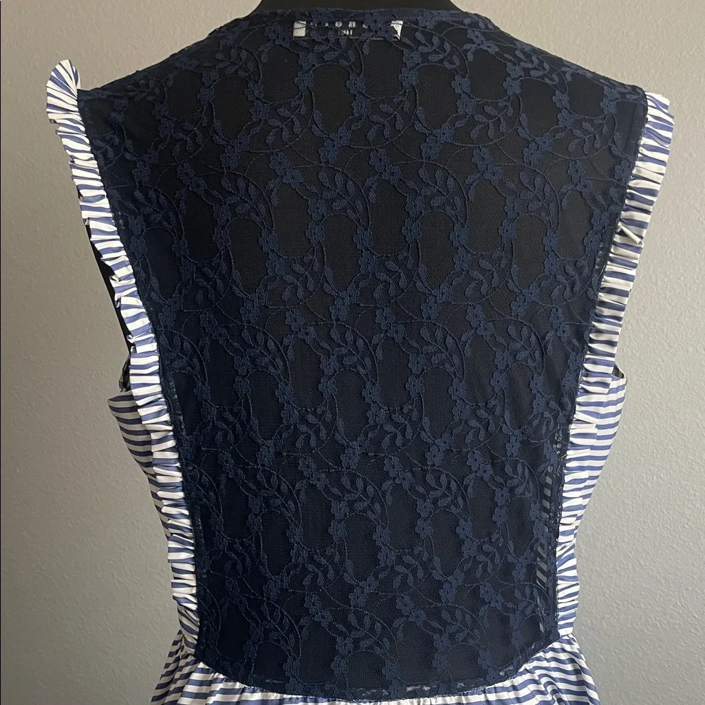 Sandro Peggysue Lace-Back Dress - Image 9