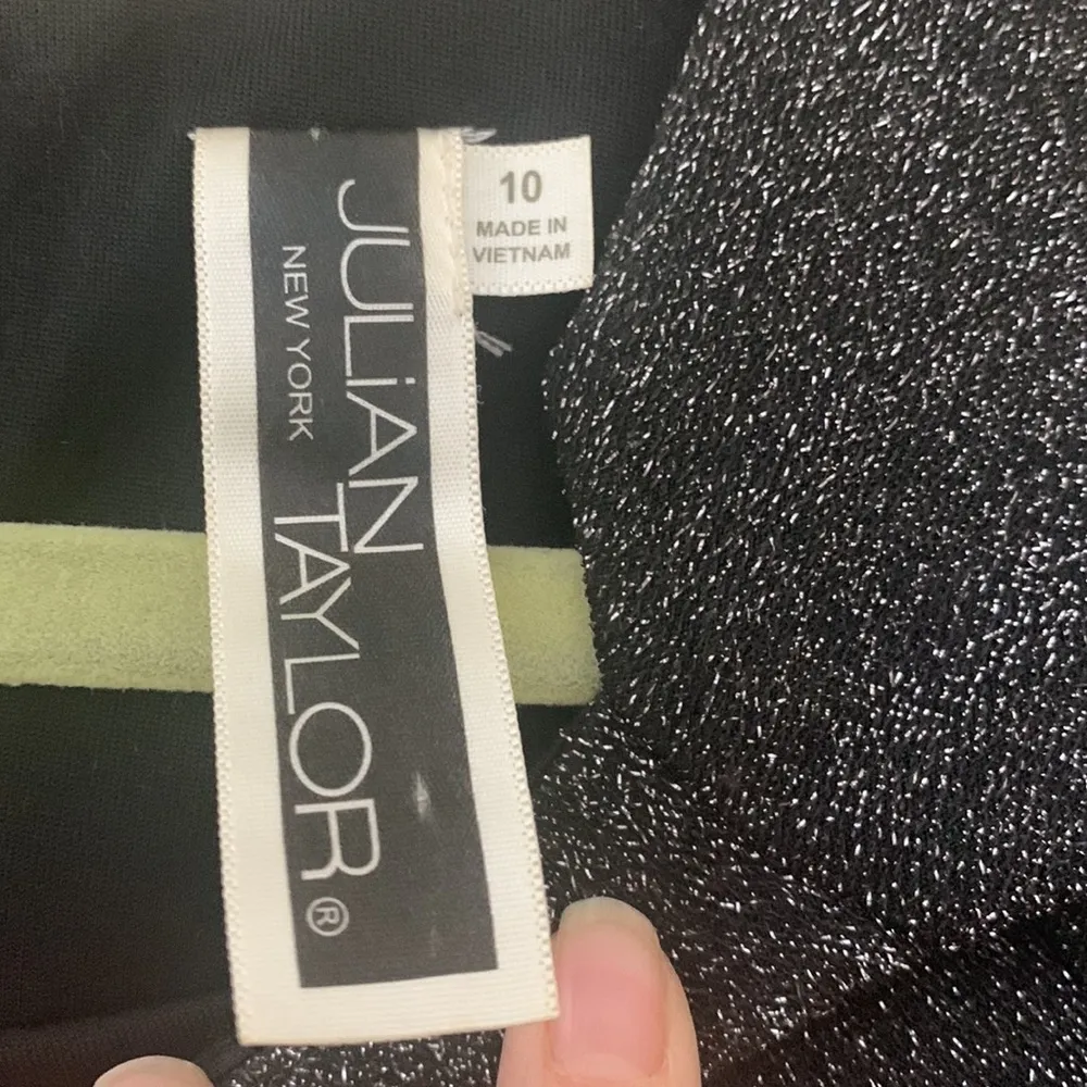 Julian Taylor Black Sparkle Dress - Image 4