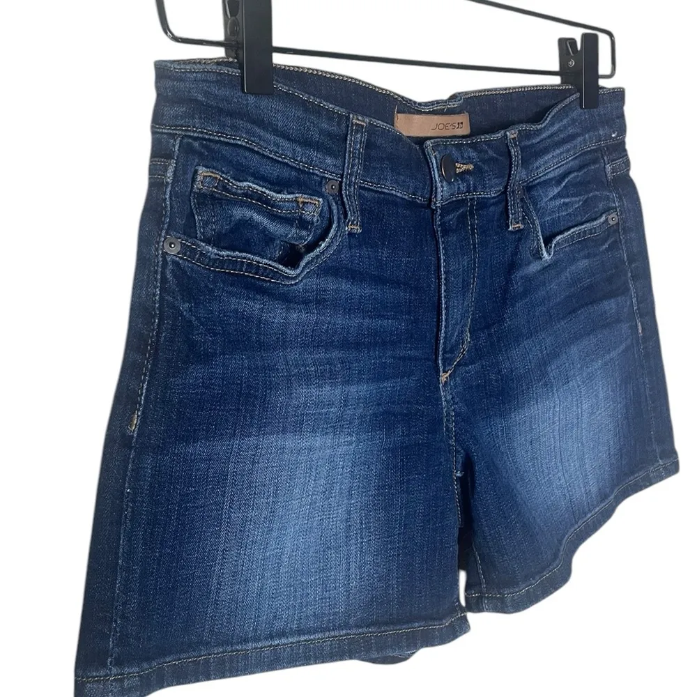 Joe's Jeans Women’s Sz 26 Genna Low Rise Denim Jean Shorts - Image 4
