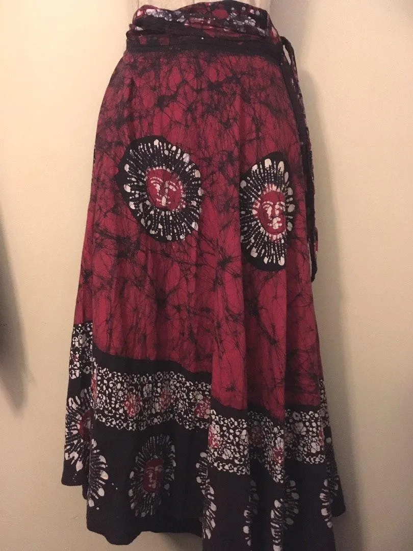 Geeta Boho Adjustable Maxi Skirt - Image 2