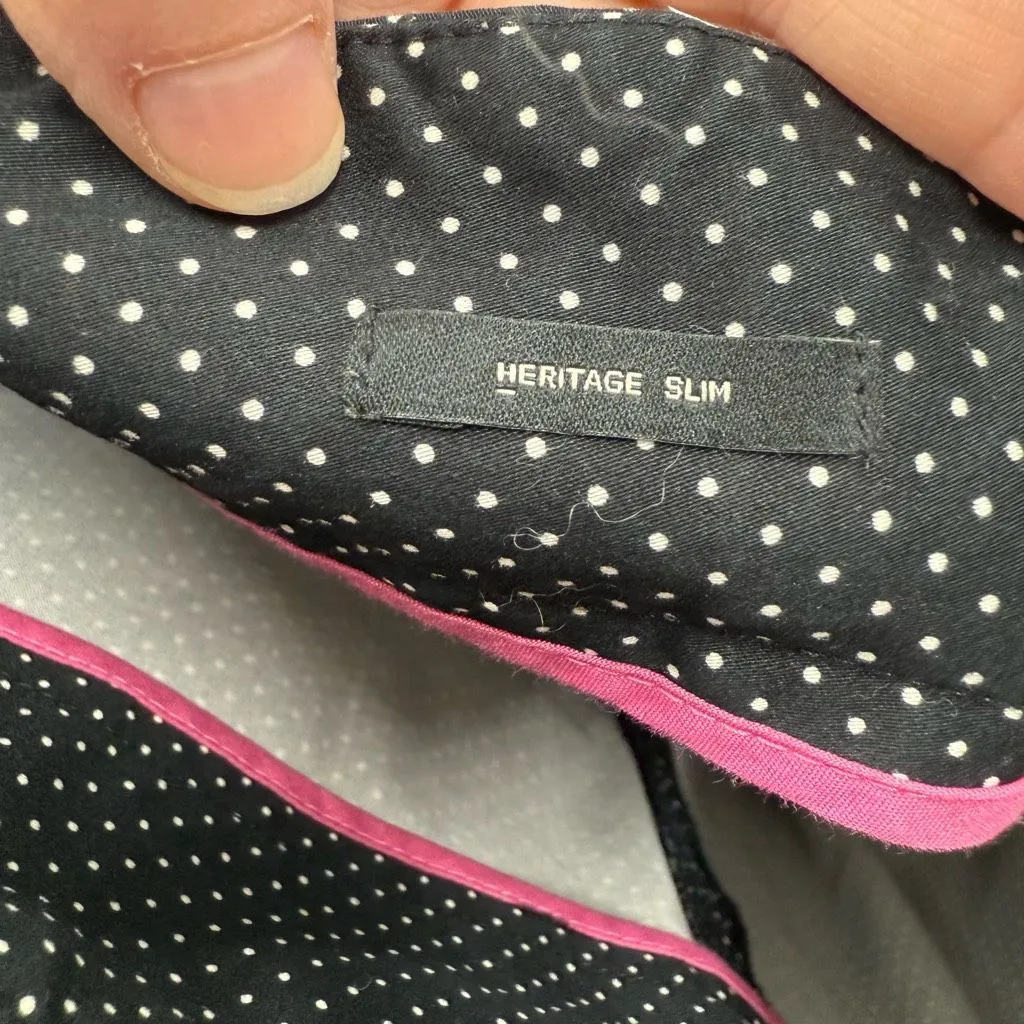 Talbots Women’s 6P Polka Dot Heritage Slim Chino Pants - Image 5