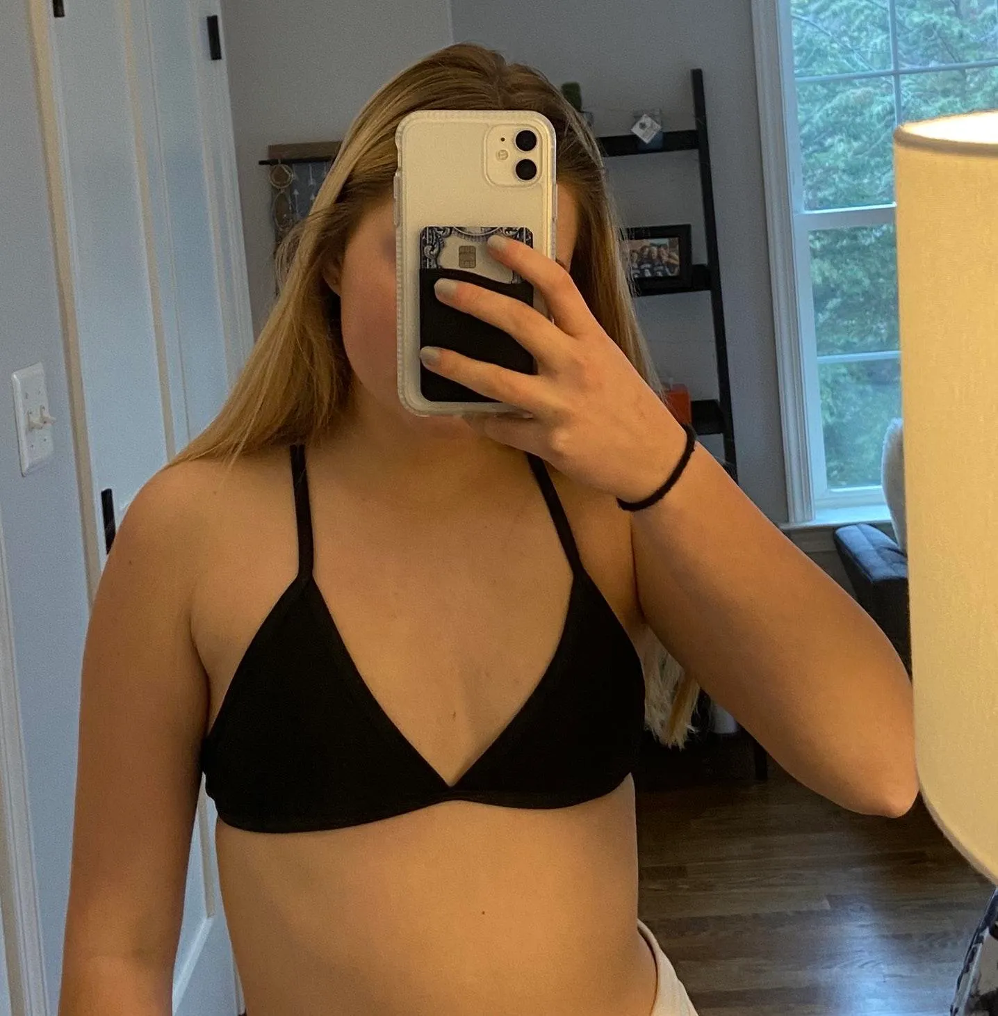 JOLYN Bikini Top Black Traingle - Image 2