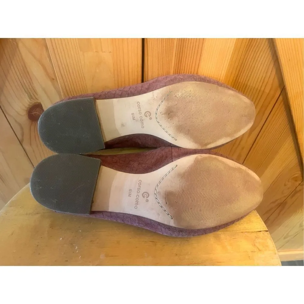 CC Corso Como Women's Cc-Chrissa Loafer Size 8.5 berry - Image 4