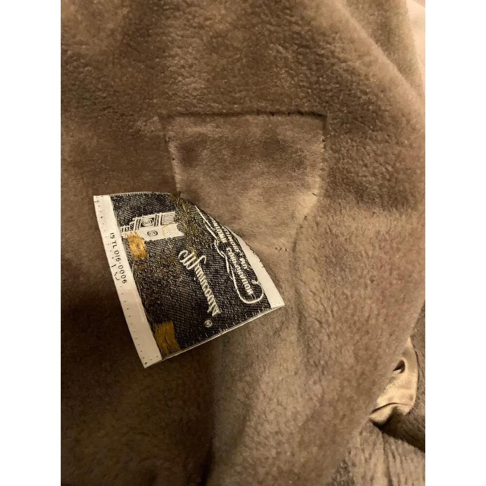 London Fog Tench Coat Women 12 Removable Liner Layering Neutral Light Academia - Image 9