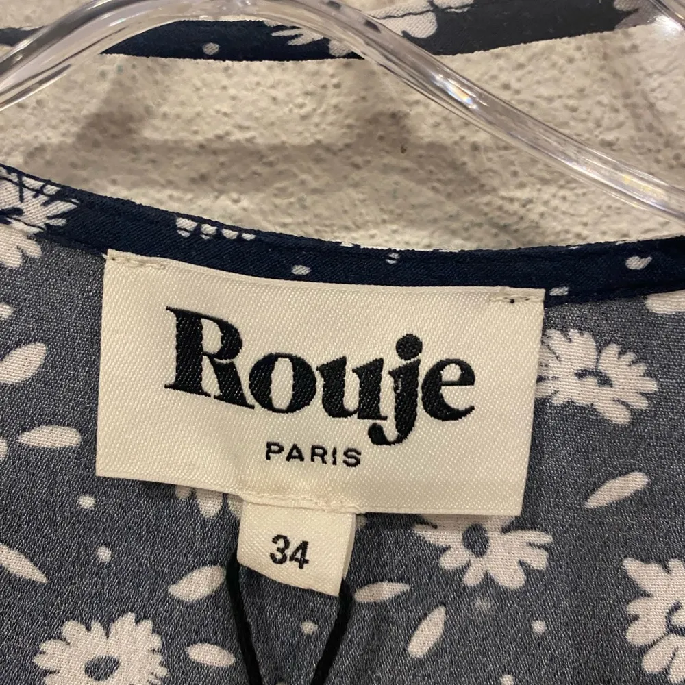 NWT Rouje Aurore Marguerite Dress Size 2 Blue - Image 3