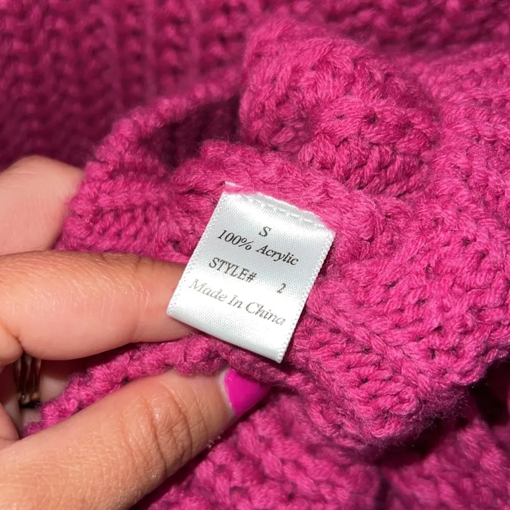 Relaxed Fit Crochet Sweater - Image 5