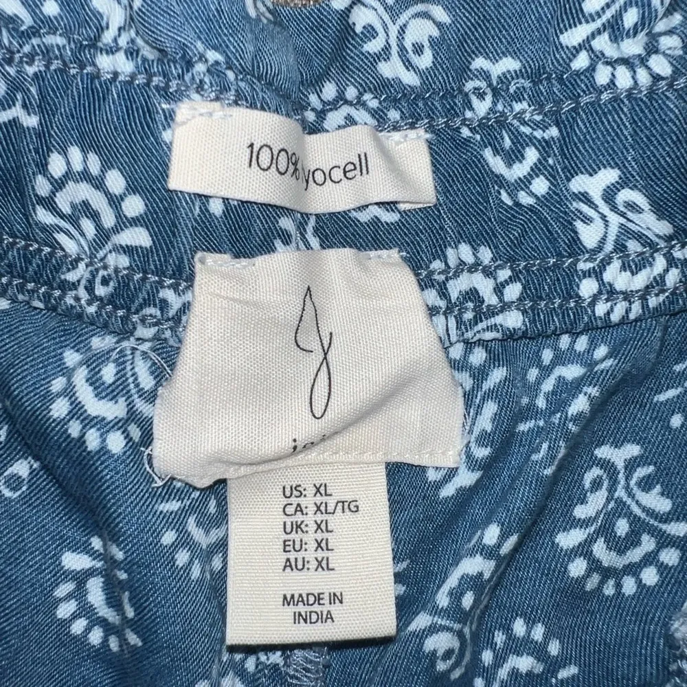 JOIE 100% Lyocell Elastic Waist Shorts Size XL - Image 3