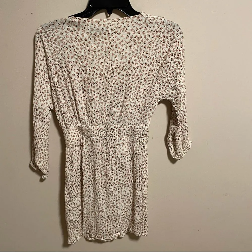 Faithfull The Brand Trinidad Front Tie Cut Out Dress- Size 2 (XS) - Image 9