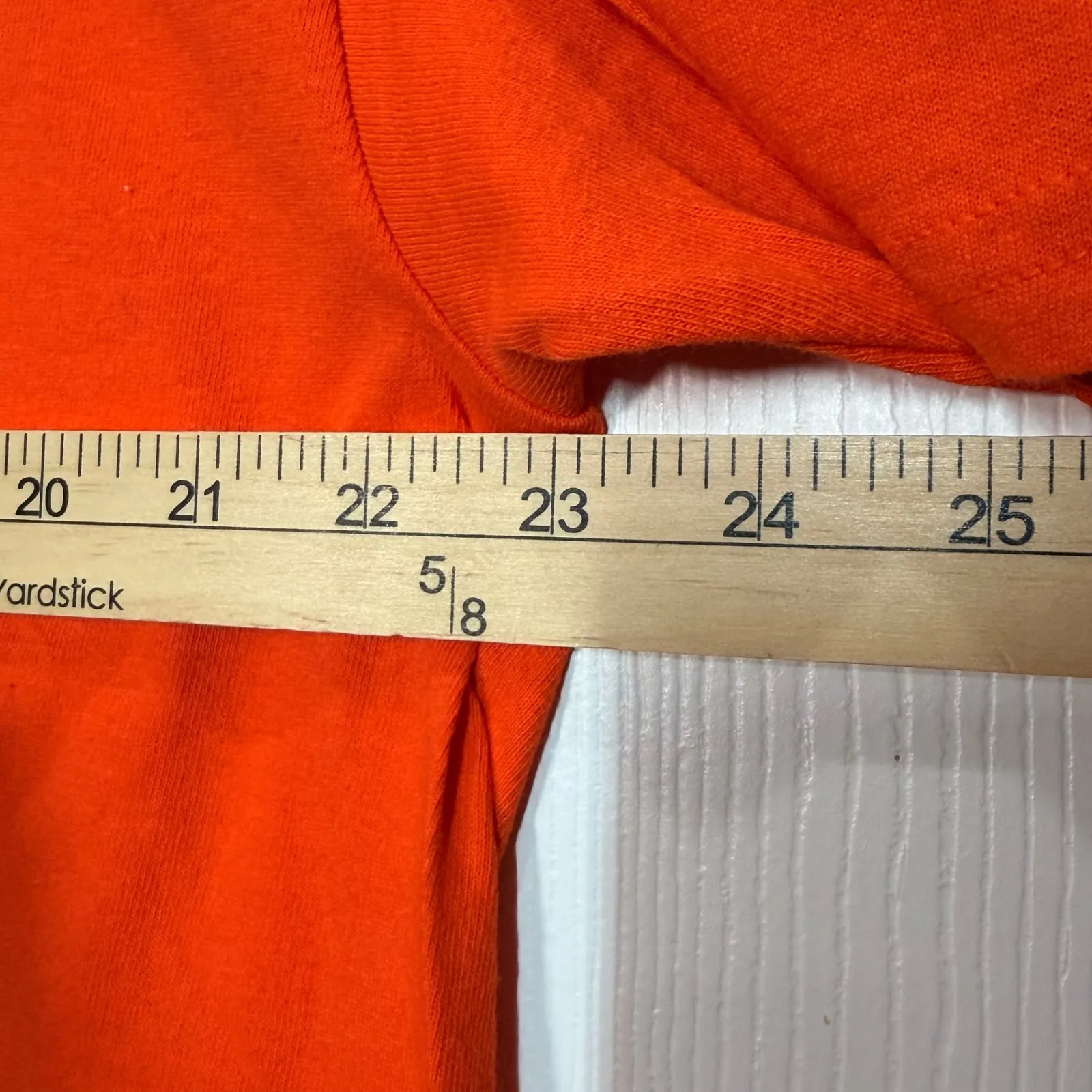 Itsa Girl Thing Orange Football Tailgates Touchdowns Graphic T Shirt XL - Image 7