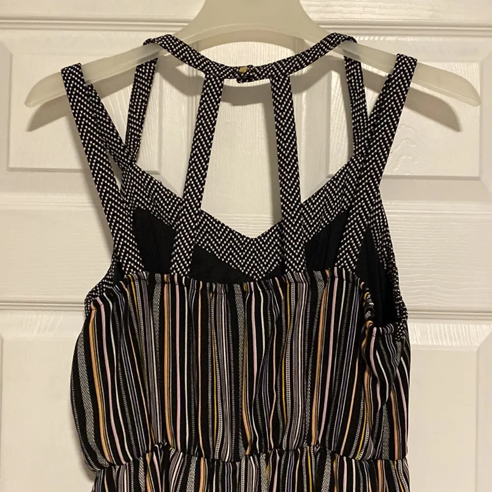 XHILARATION long striped dress open back - Image 5