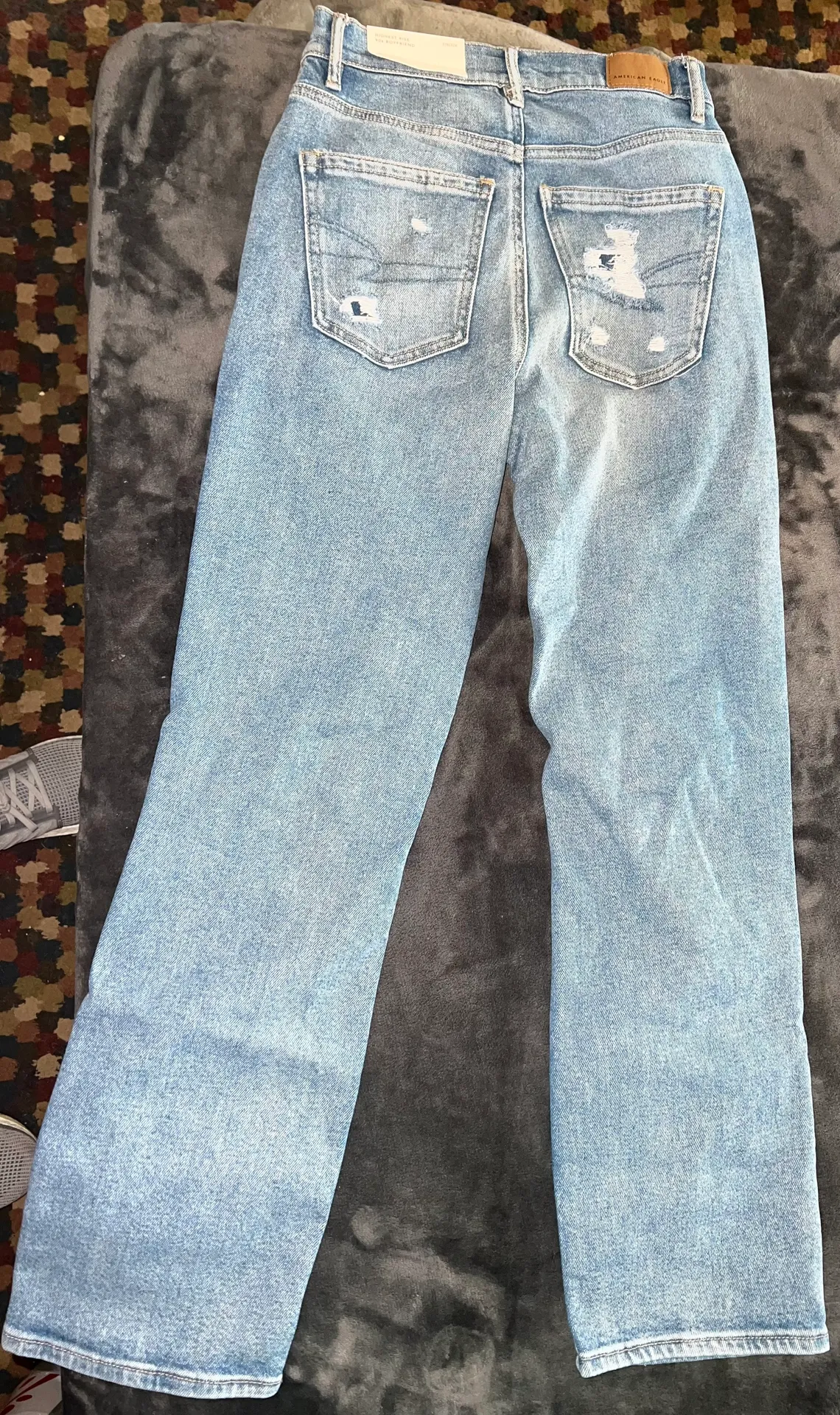 Stretch Ripped Highest Waist ‘90s Boyfriend Jean - Image 8