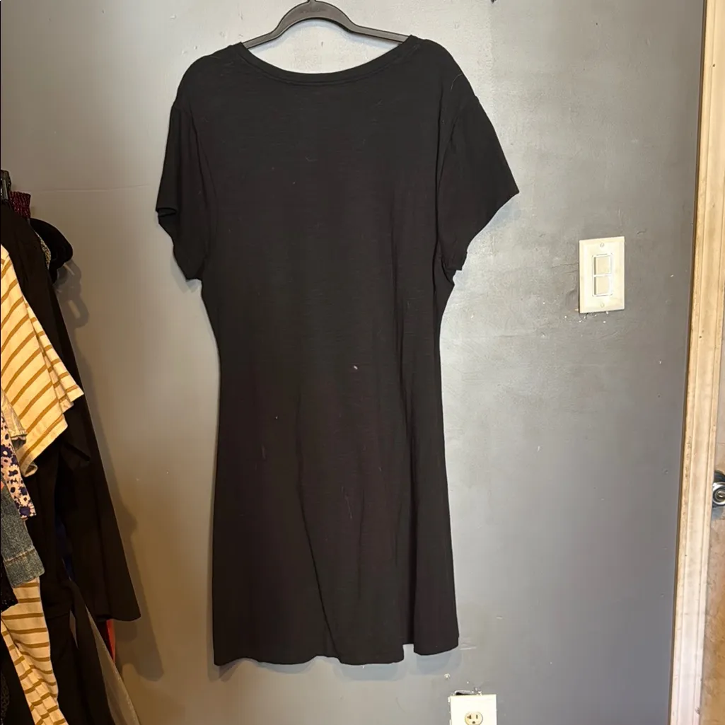 Universal Thread Black Dolman Sleeve Midi Dress - Image 3