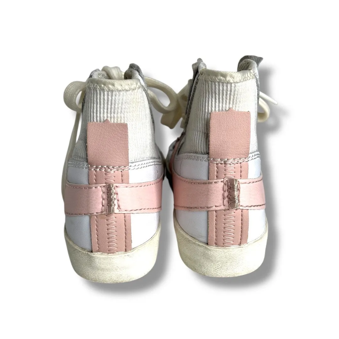 Nike Blazers Mid 77 Pink and White Sneakers Athletic Trainers Shoes 8 - Image 8