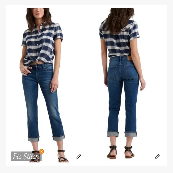 Lucky Brand Sweet Crop Jeans - Image 2