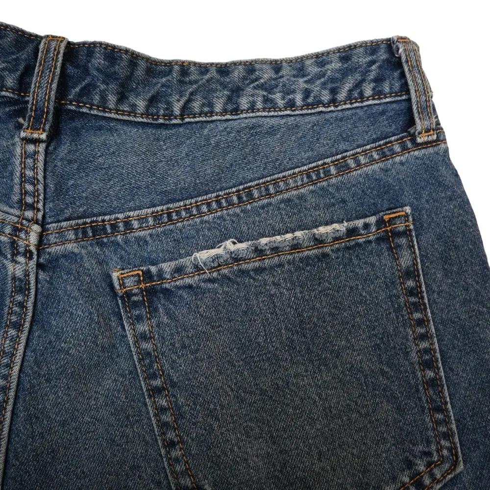 Old Navy Womens 12 O.G. Short High Rise Rainbow Embellished Denim Jean Shorts - Image 5