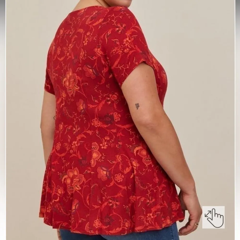 Torrid Super Soft Button-Front Seamed
Top, New with Tags - Image 4