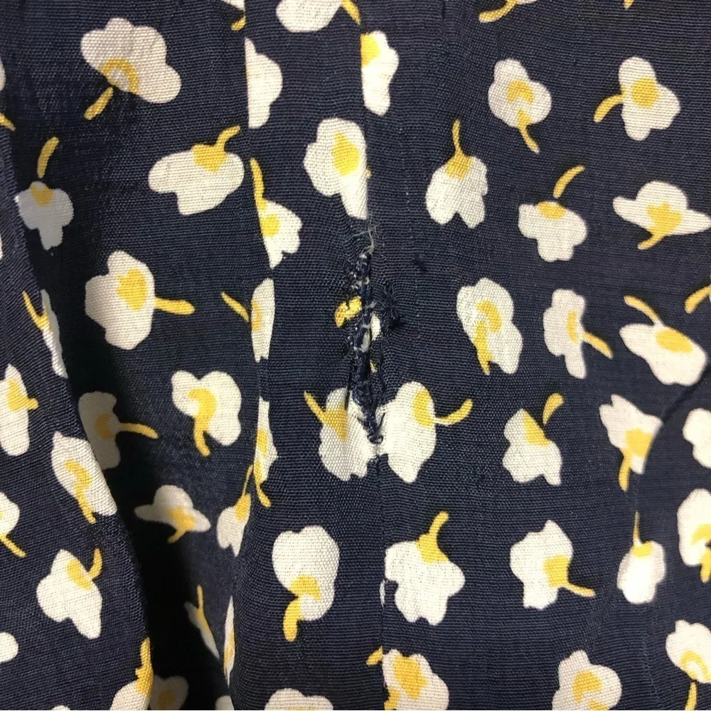 FAITHFULL THE BRAND Brigit Navy Floral Mini Dress - Image 12