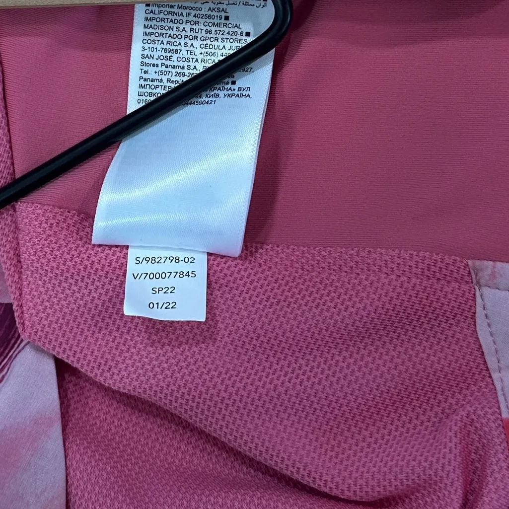 Athleta Run with it Jacket Full Zip Painted Energy Coral size XXS - Image 10