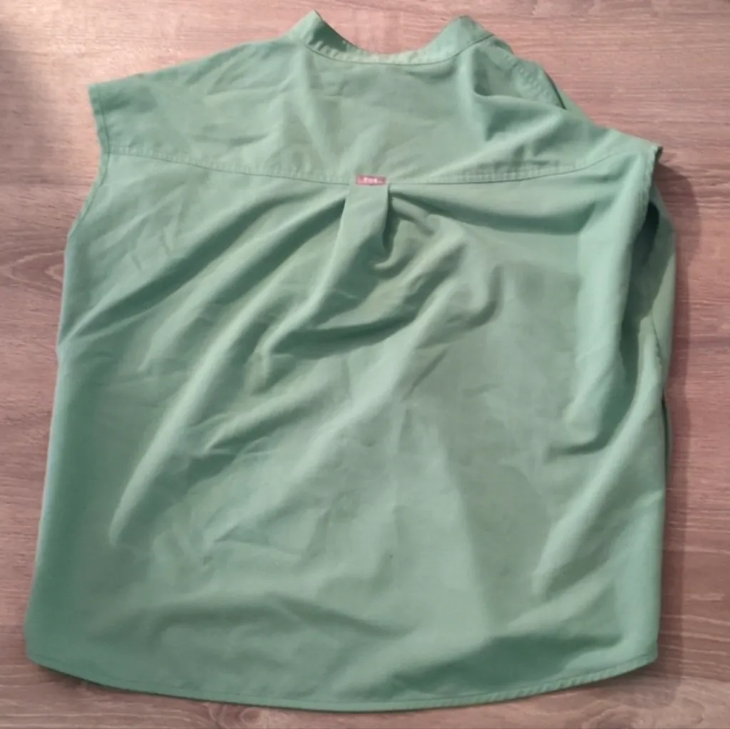 Figs Green Rafaela Oversized Scrub Top Size Large - Image 6