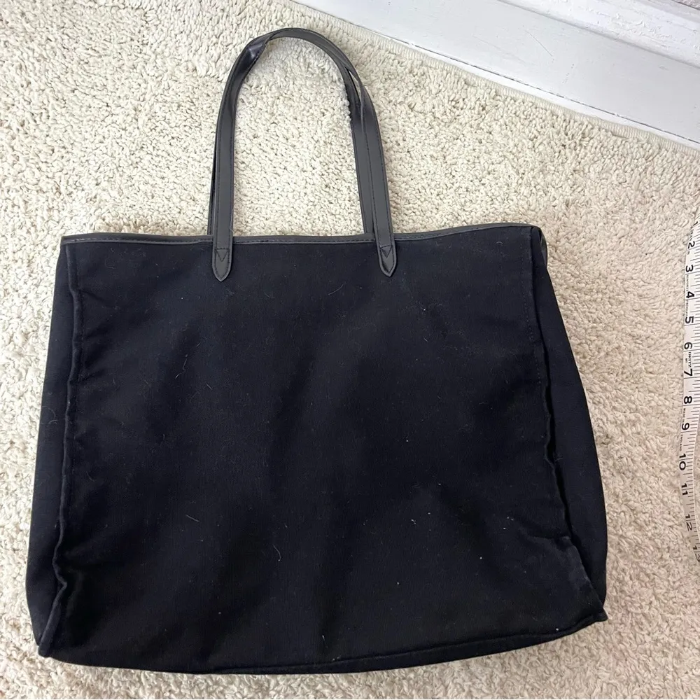 Victoria's Secret Black Sequin Tote Bag - Image 8