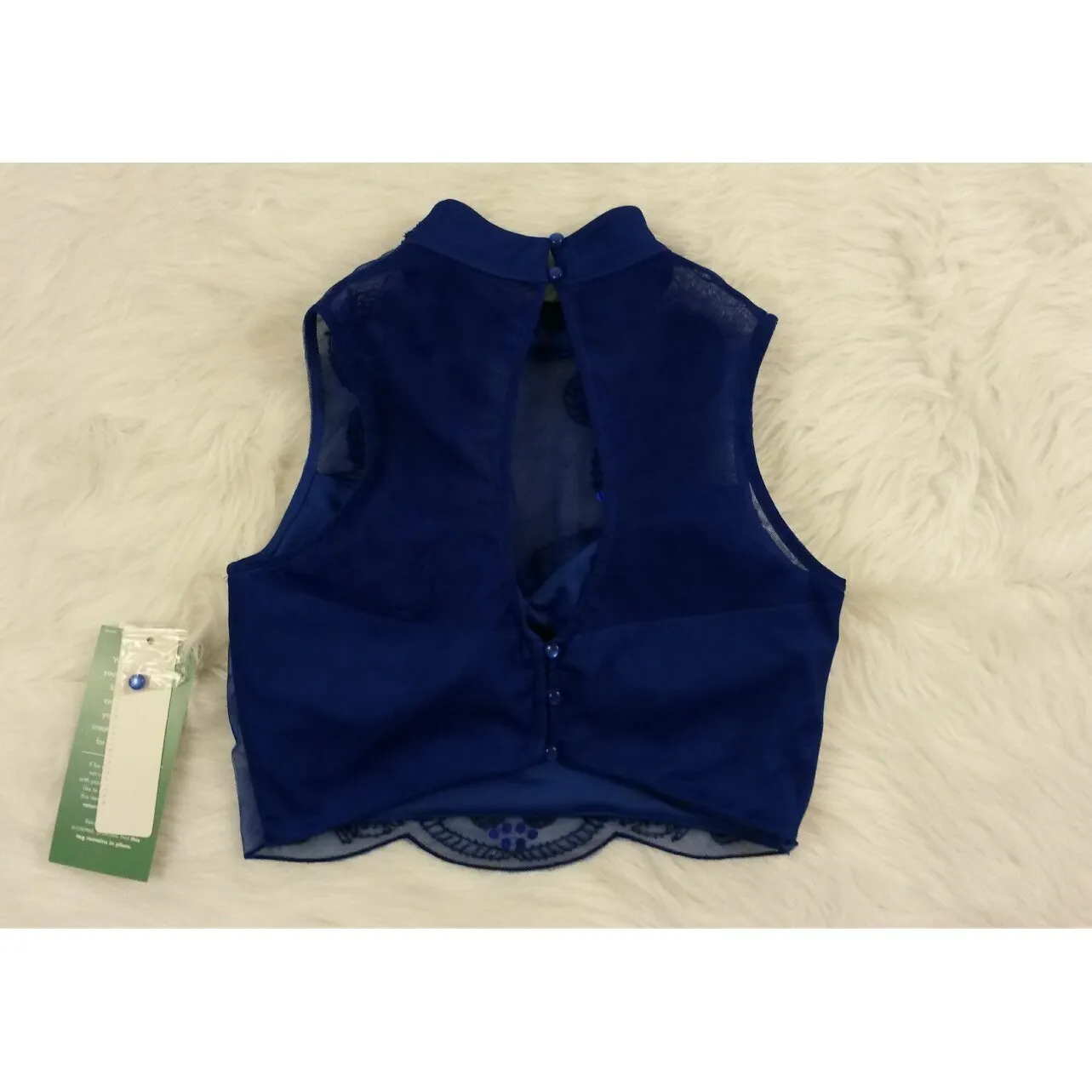 Love Reign Tulle Skirt Sequin Crop Top Special Occasion Size 5 Juniors Prom - Image 8