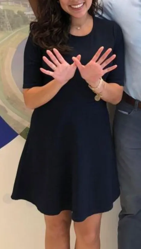 Navy Dress - Image 4